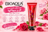 کرم مرطوب کننده دست گل سرخ بیو آکوا